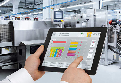 Pilz: HMI software PASvisu for web-based visualisation