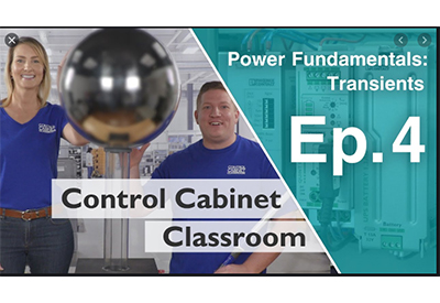 Phoenix Contact Control Cabinet Classroom Ep. 4: Everything You Never Wanted to Know about Transients