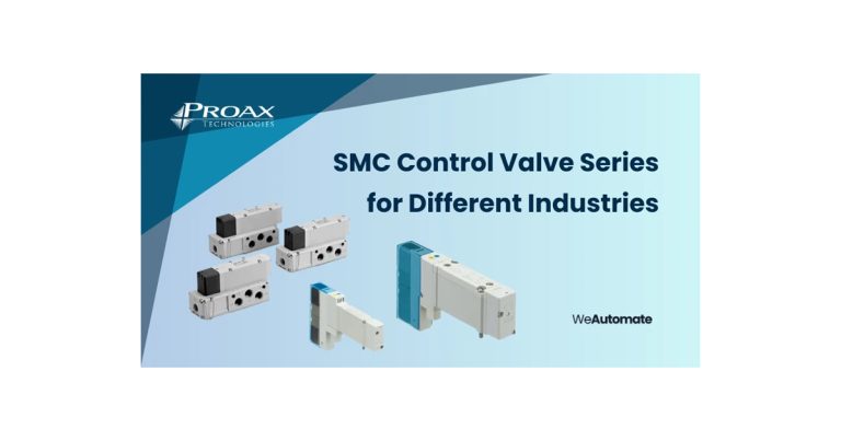 Proax: SMC Control Valve Series for Different Industries