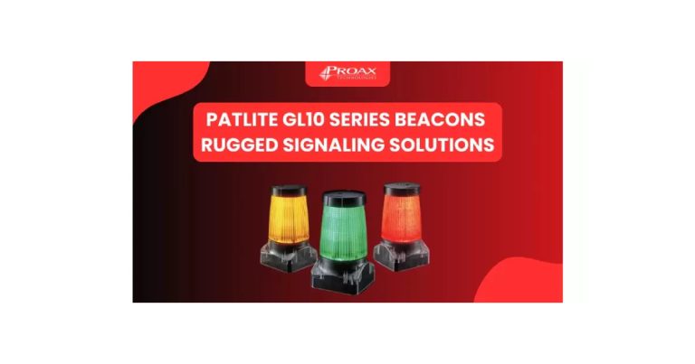 Proax: Patlite New GL10 Series Beacons – Rugged Signaling Solutions