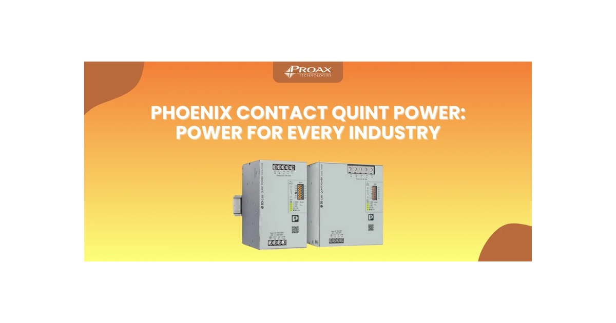 Phoenix Contact QUINT POWER: Power for Every Industry